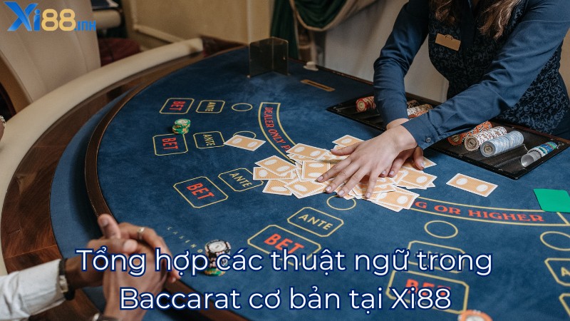 Tổng hợp các thuật ngữ trong Baccarat cơ bản tại Xi88